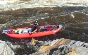 NafukovacÃ­ kajaky a kanoe na Å™ece Moisie