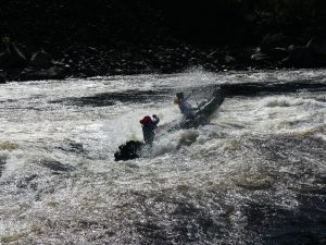 NafukovacÃ­ kajaky a kanoe na Å™ece Moisie