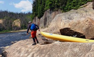 NafukovacÃ­ kajaky a kanoe na Å™ece Moisie